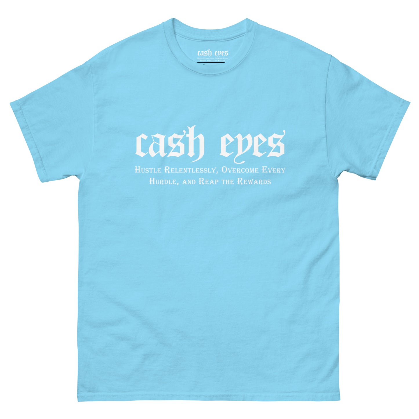 Slogan Unisex white words tee